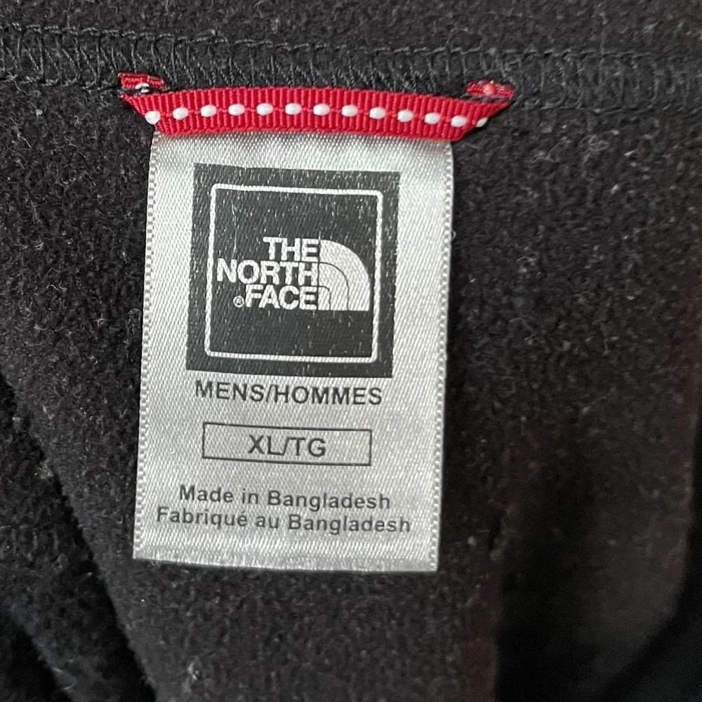The North Face Black‎ 1/4 Zip up Collar Long Sleeve Pullover Sweater Size: XL